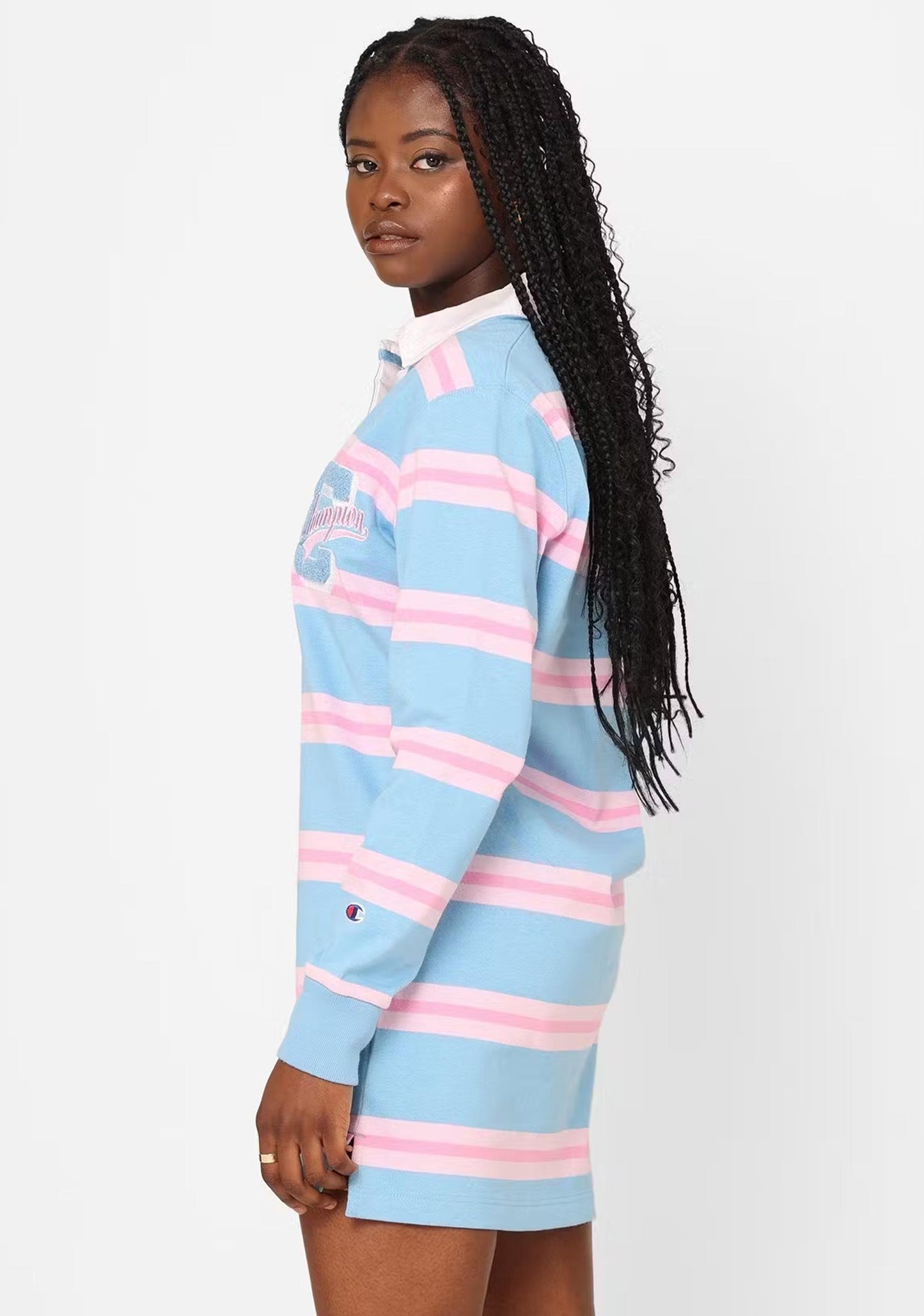 Champion Women's Heritage Rugby Dress L/S