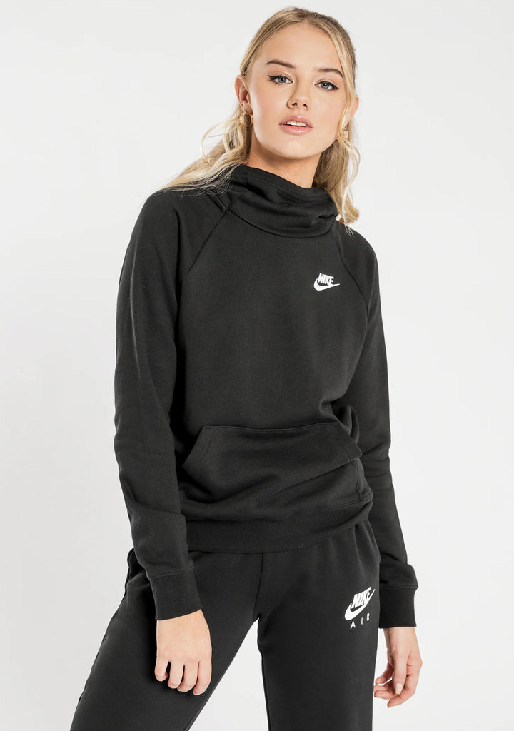 Nike Womens Sportswear Essential Fleece Funnel-Neck Hoodie