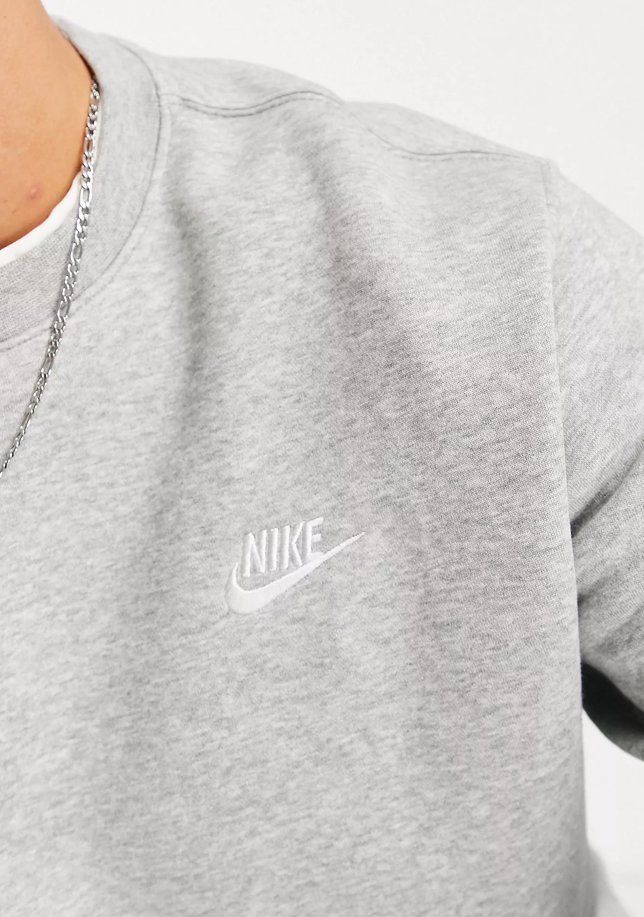 Nike Men's NSW Club Crew BB Grey
