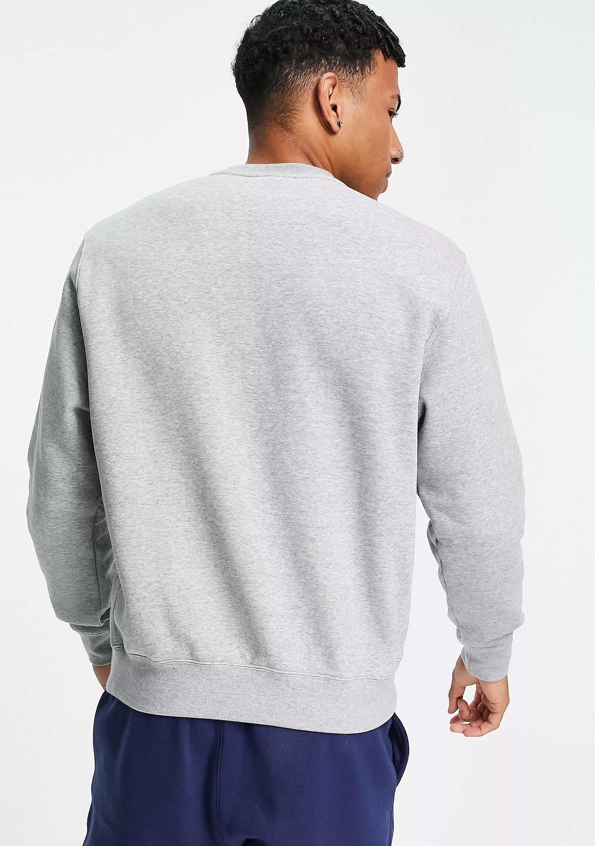 Nike Men's NSW Club Crew BB Grey