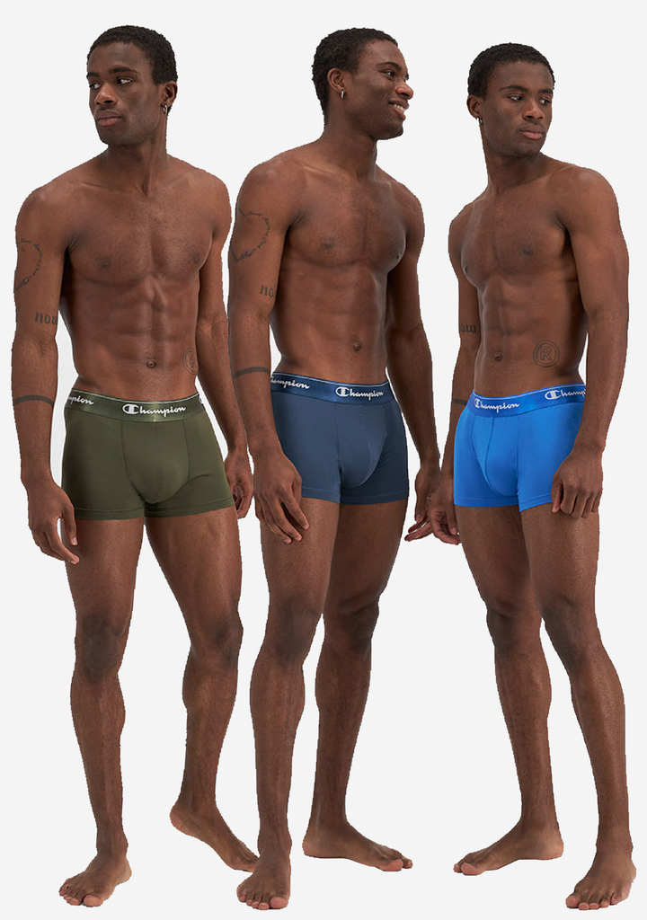 Champion Mens Microfibre Trunk 3Pack