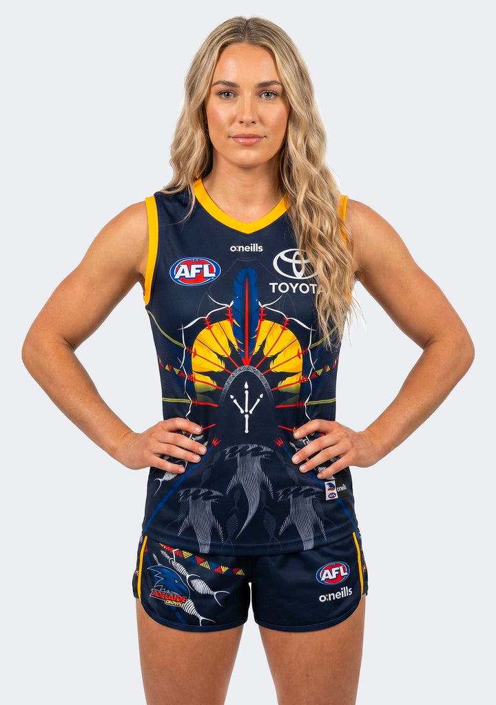O'Neills Women's Adelaide Crows 2021 Indigenous Replica Guernsey