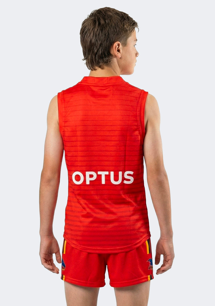 O'Neills Kids' Adelaide Crows Training Guernsey Red