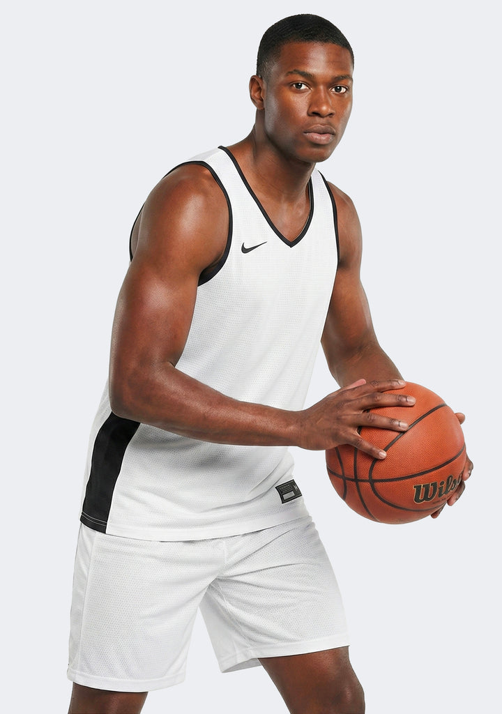 Nike Men's Reversible Basketball Training Jersey - Black/White