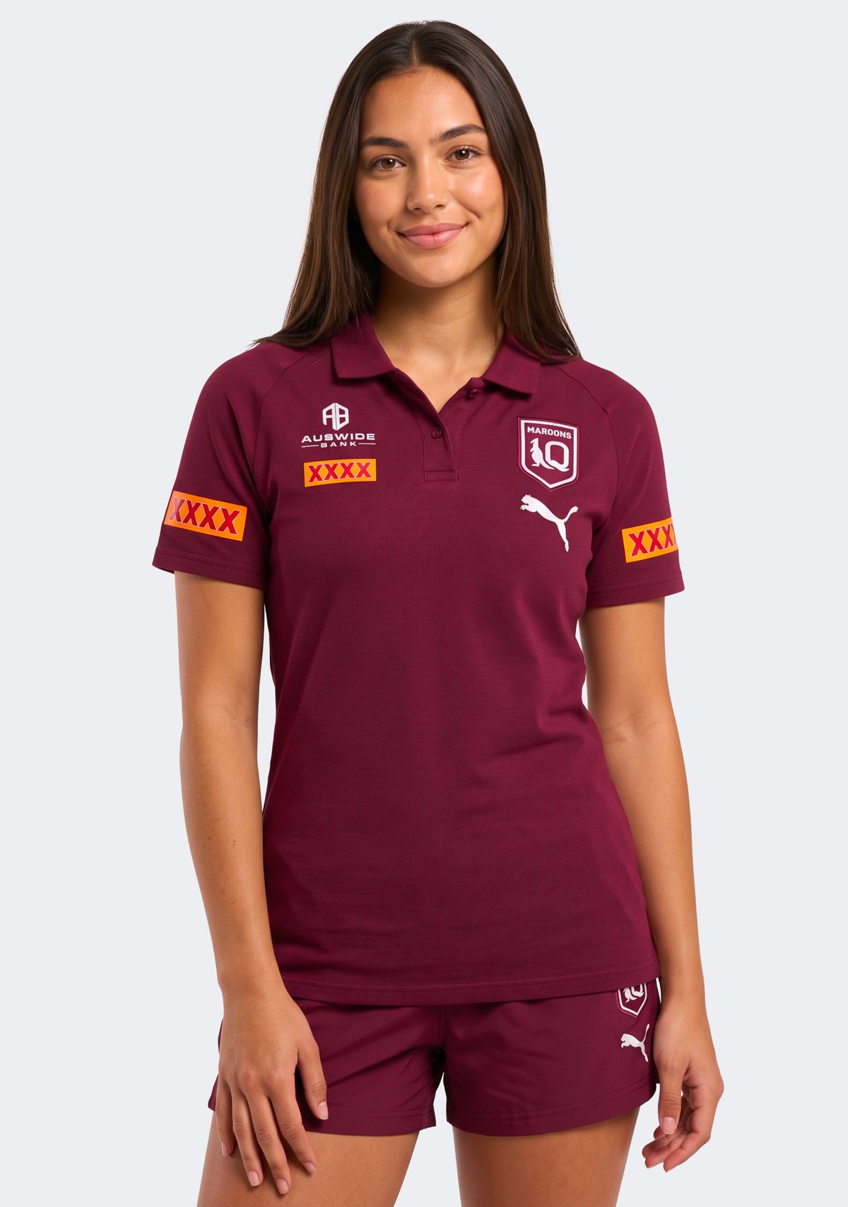 Puma Women’s Queensland Maroons Polo Shirt