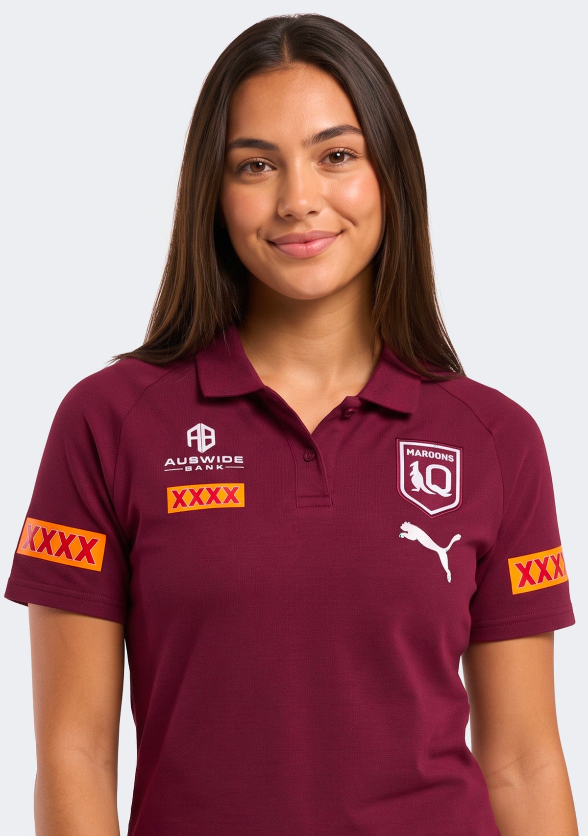 Puma Women’s Queensland Maroons Polo Shirt