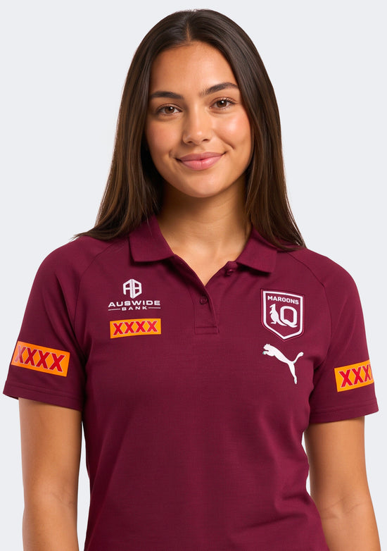 Puma Women’s Queensland Maroons Polo Shirt