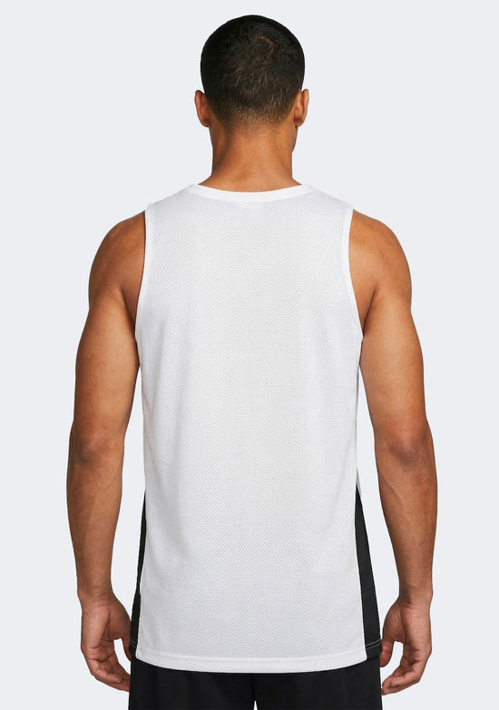 Nike Men's Team Basketball Training Jersey - White/Black
