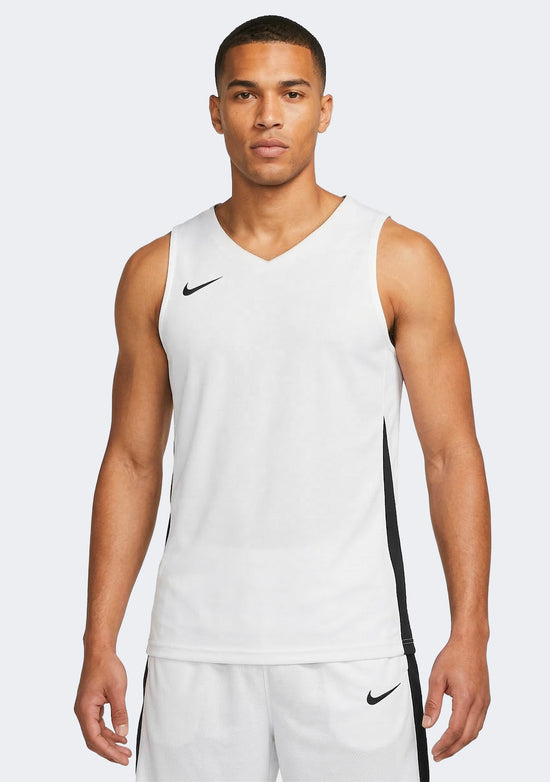 Nike Men's Team Basketball Training Jersey - White/Black