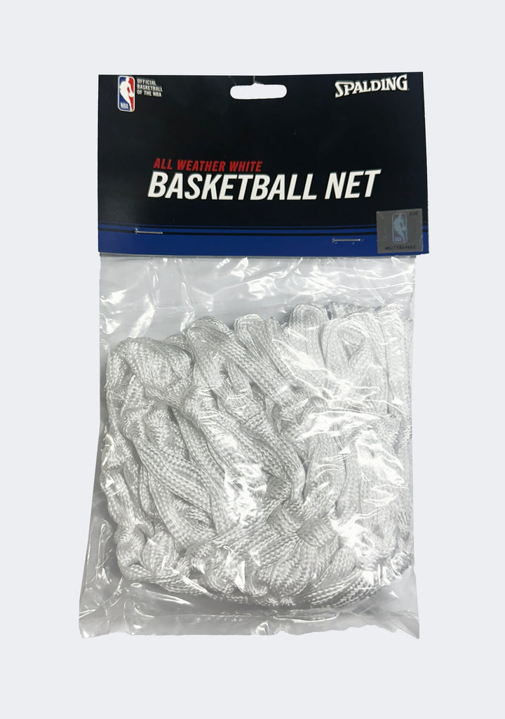 Spalding All Weather Basketball Net White