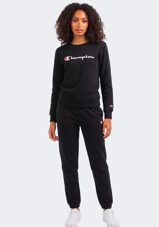 Champion Women’s Script Crew Black
