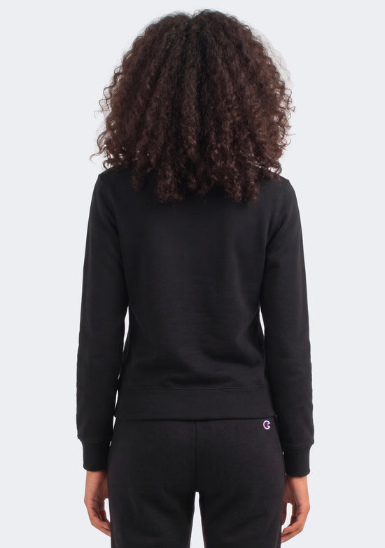 Champion Women’s Script Crew Black