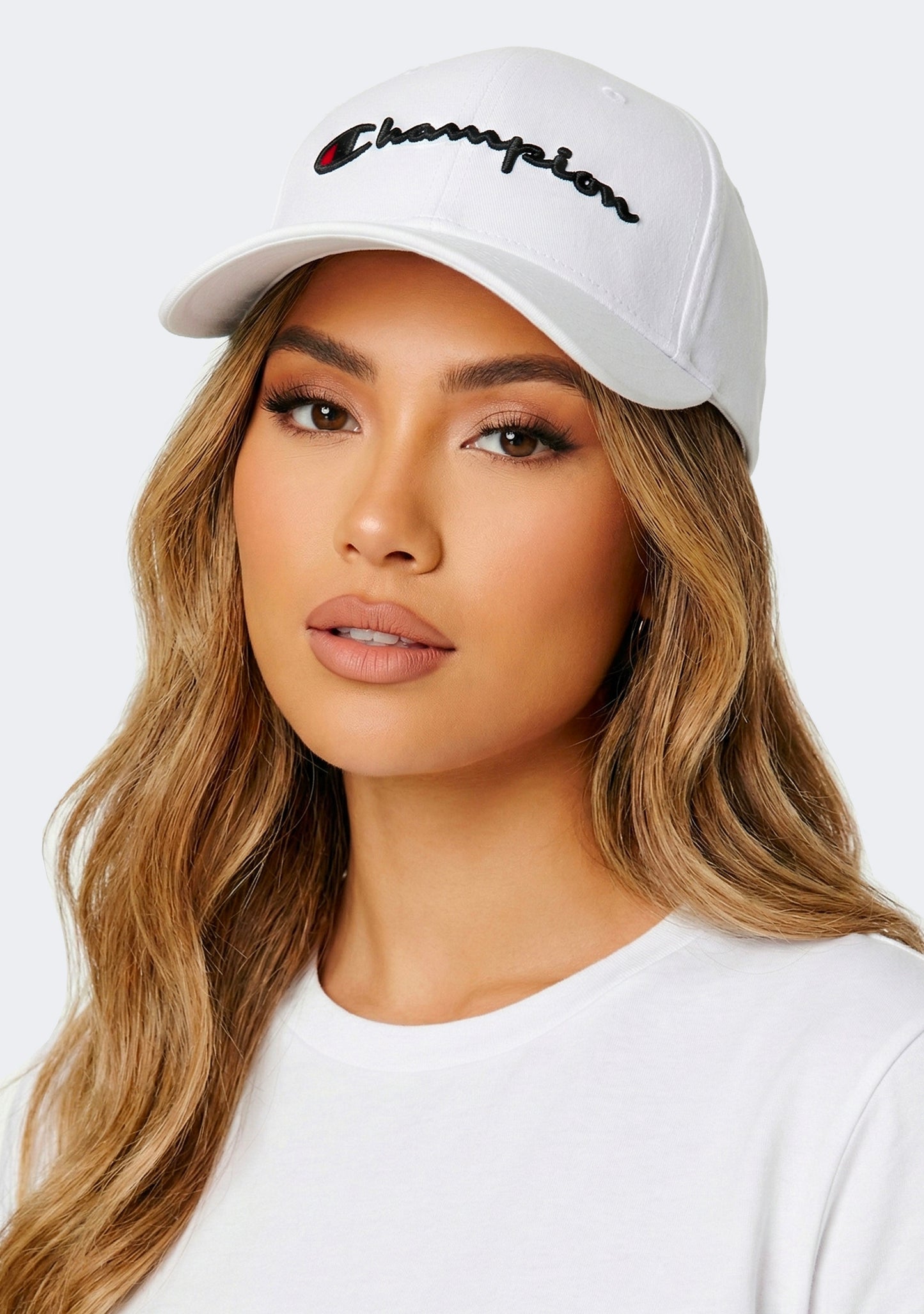 Champion Script Embroidered Logo Cap