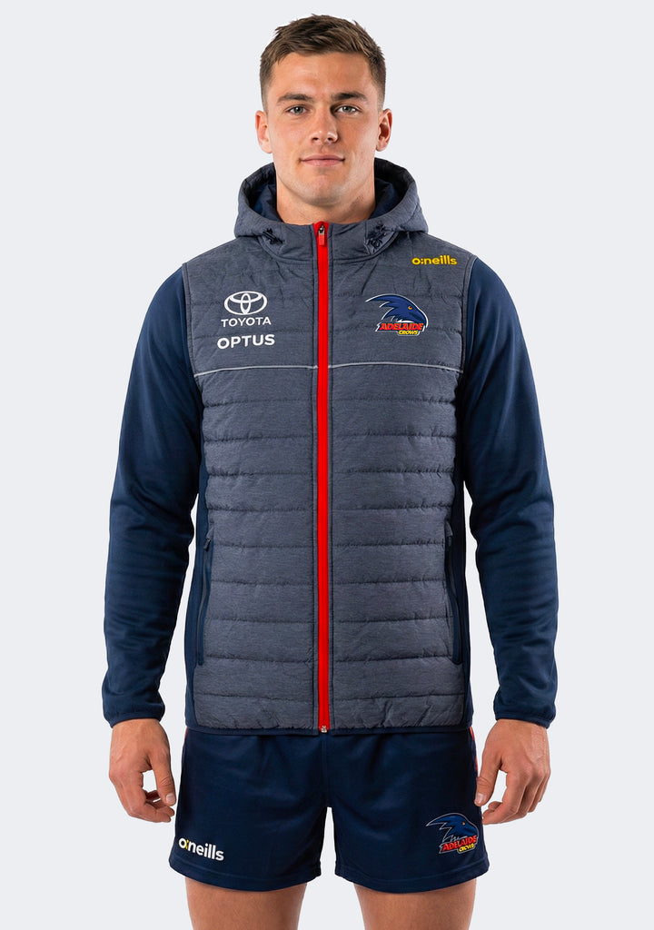 O'Neills Men's Adelaide Crows 2021 Harrison Padded Jacket