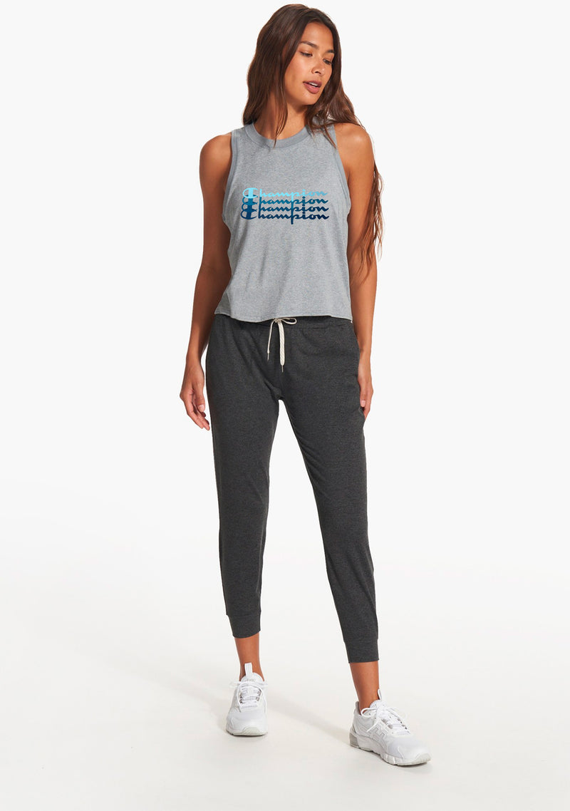 Champion Womens Ombre Script Tank CRFQN A3R