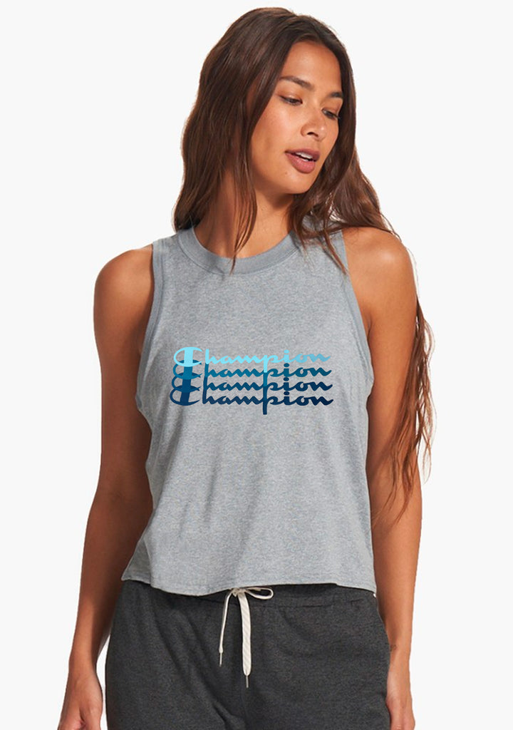 Champion Women’s Ombre Script Tank