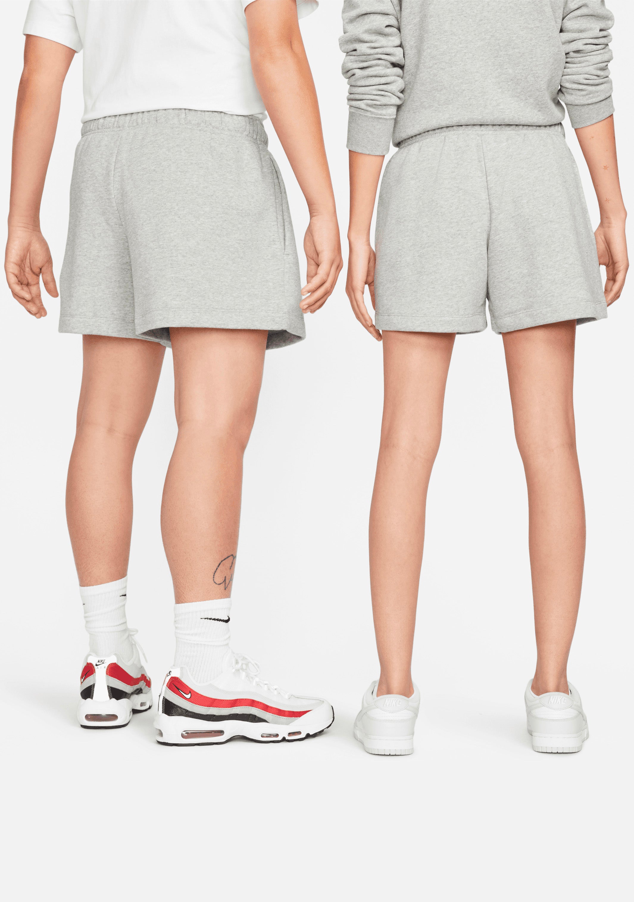 Nike Women's Sportswear Club Fleece Shorts Grey