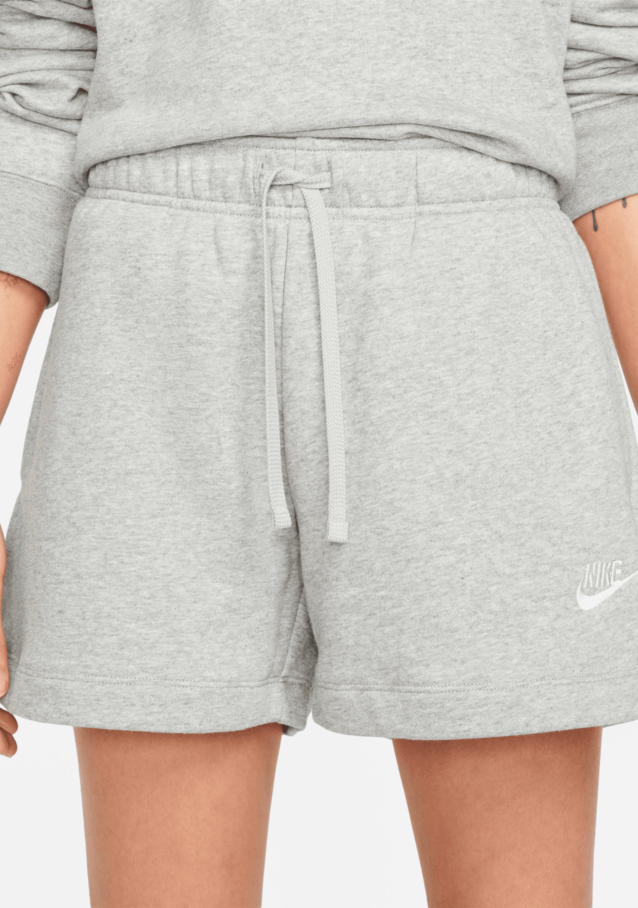 Nike Women's Sportswear Club Fleece Shorts Grey