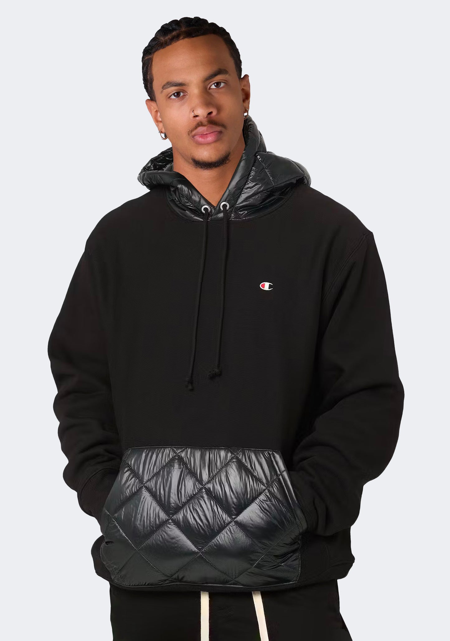 Champion Men's Reverse Weave Lifestyle Puffer Hoodie