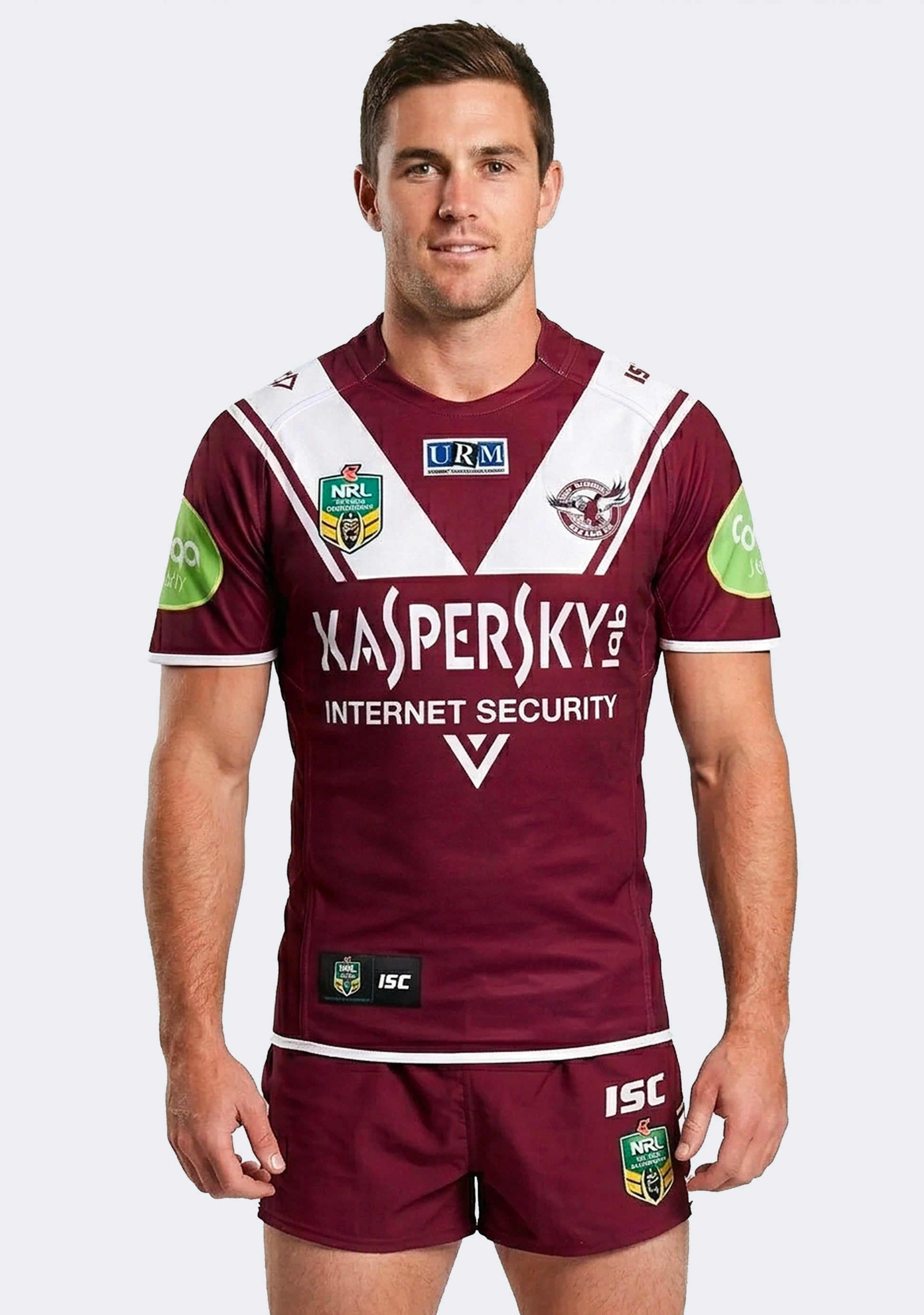 ISC Men's Manly Warringah Sea Eagles Home Jersey