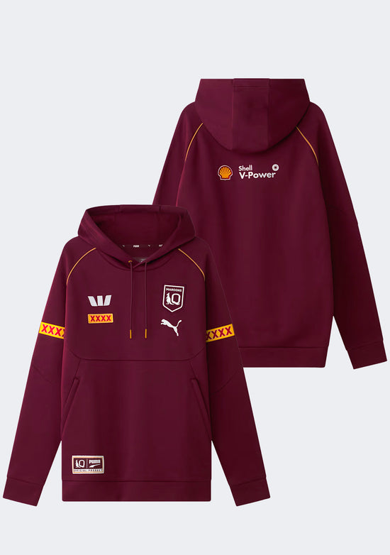 Puma Men's QLD Maroons 2026 Team Hoodie