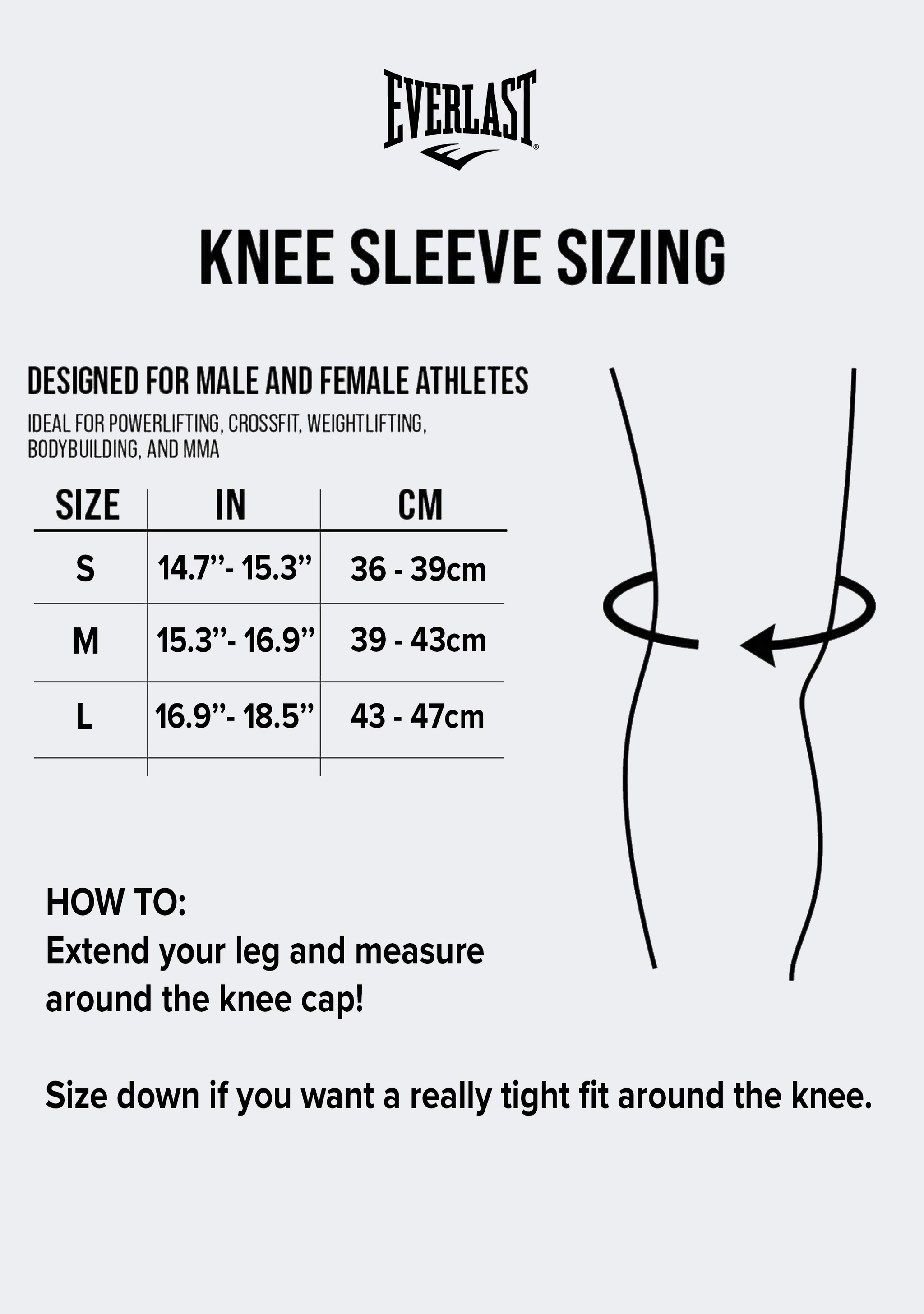 Everlast Woven Knee Support
