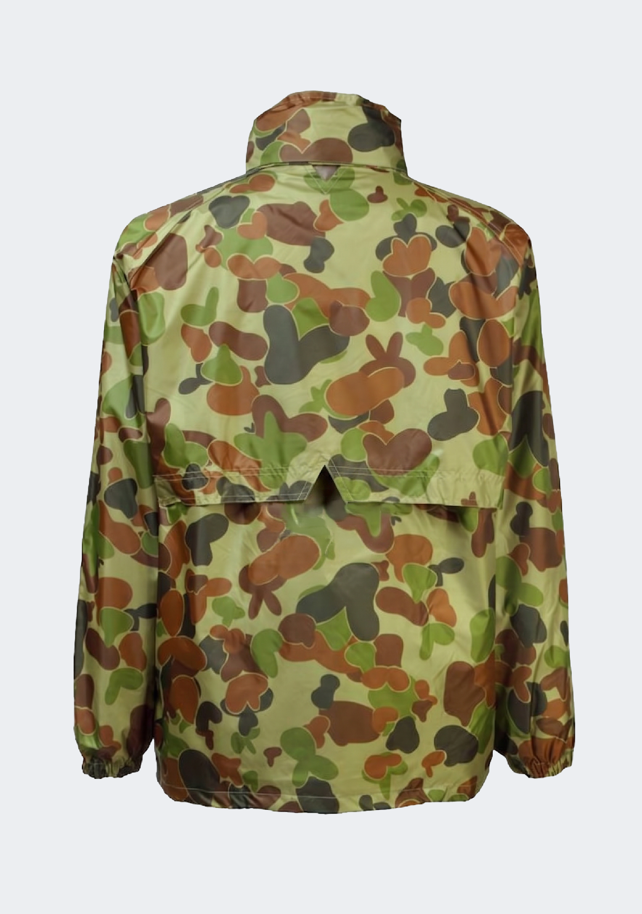 Rainbird Adults Unisex Stowaway Jacket Camo Print