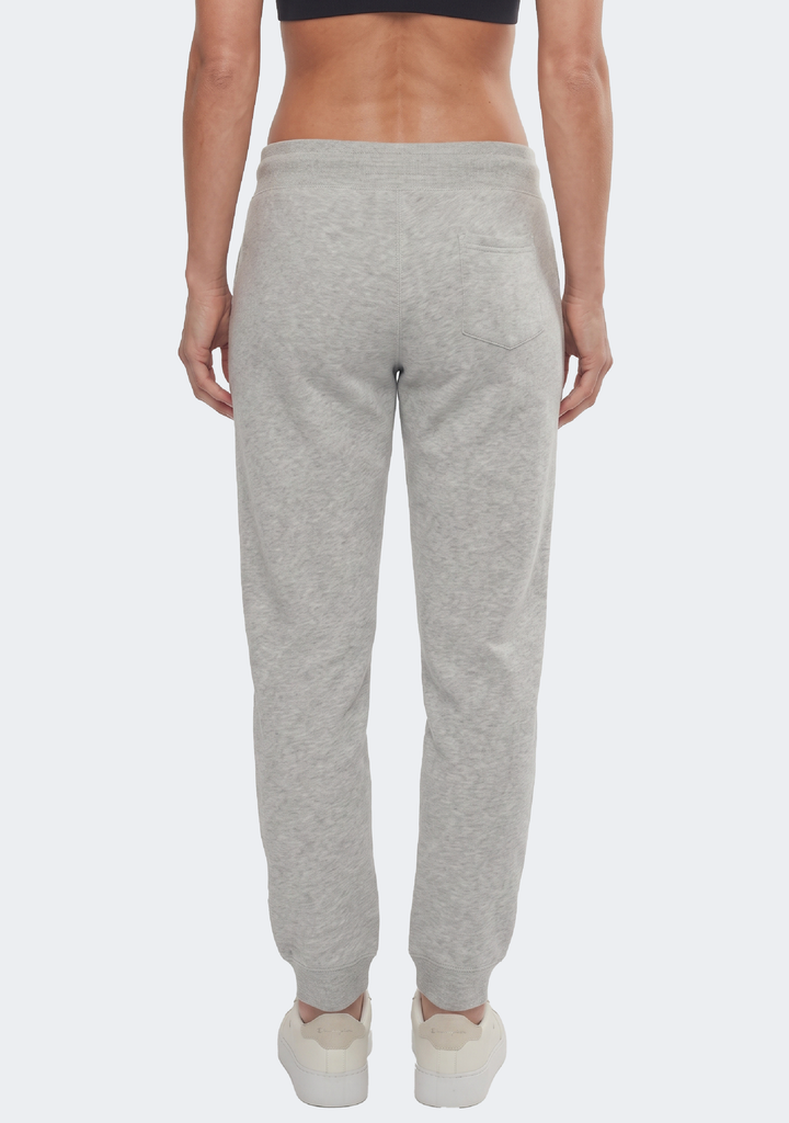 Champion Women's Script Cuff Pants Oxford Heather Grey
