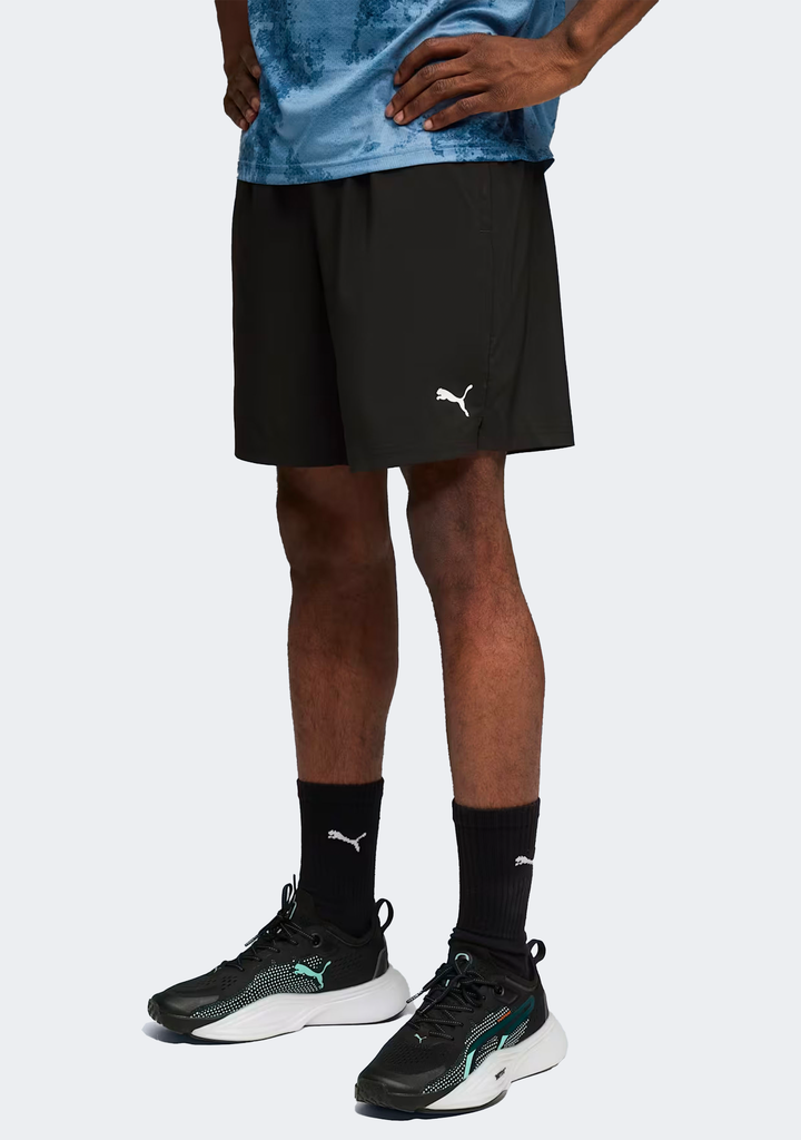 Puma Men's Train All Day Foundations Woven 7 Inch Shorts Black