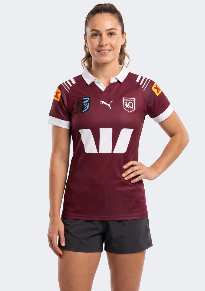 Puma Women's 2024 Queensland Maroons State of Origin Replica Jersey