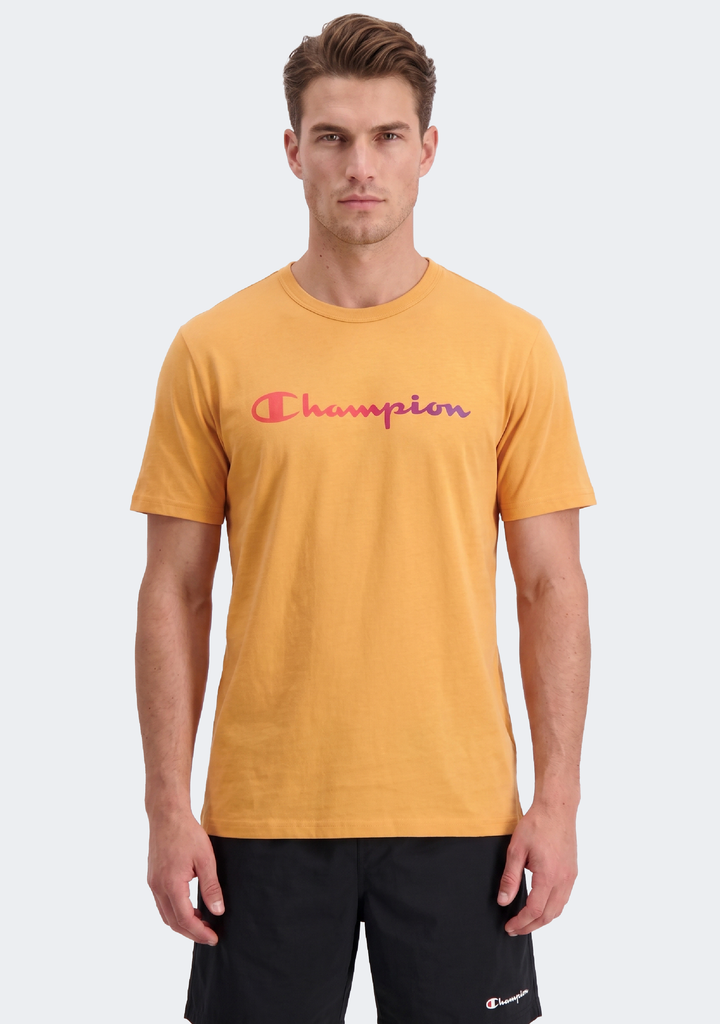Champion Men’s Ombre Logo Script Tee