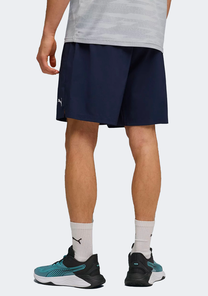 Puma Men's Train All Day Foundations Woven 7 Inch Shorts Navy