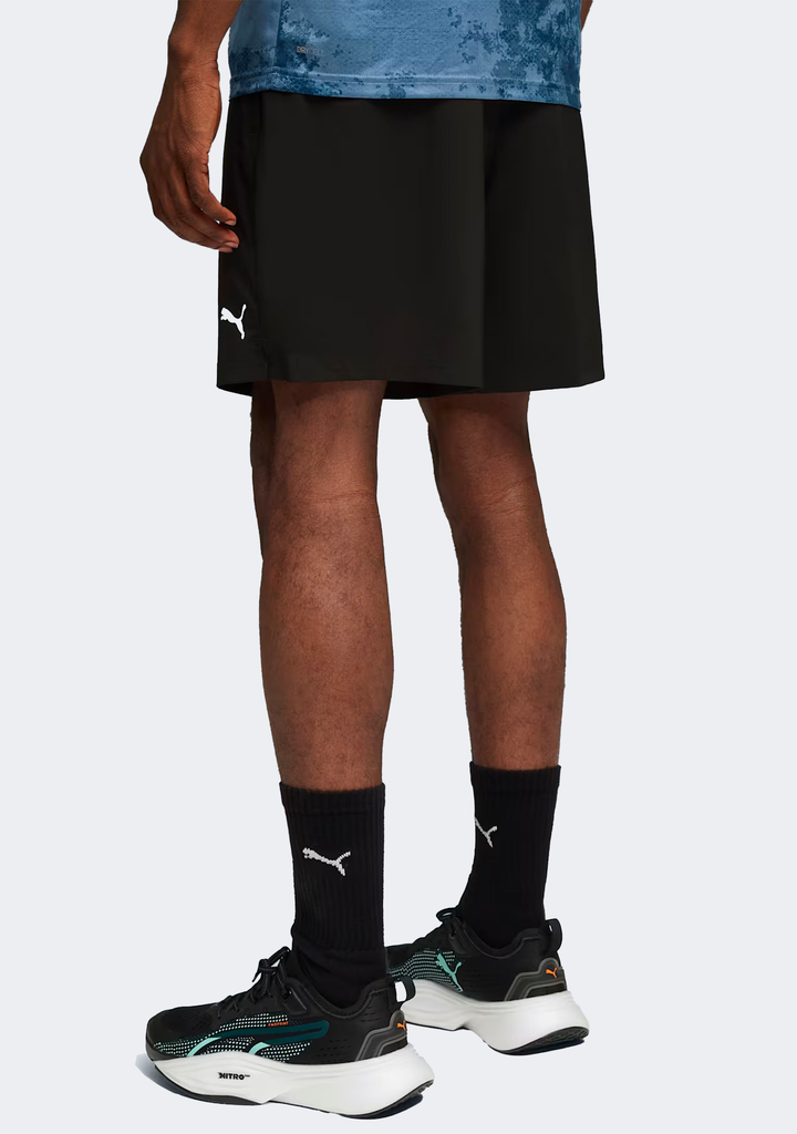Puma Men's Train All Day Foundations Woven 7 Inch Shorts Black