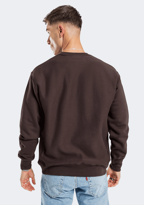 Champion Men's Script Crew Lady Brunette