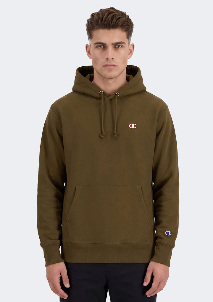 Champion Men's Reverse Weave Small C Logo Hoodie