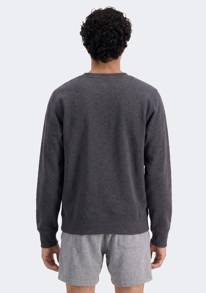 Champion Men’s Script Crew Granite Heather