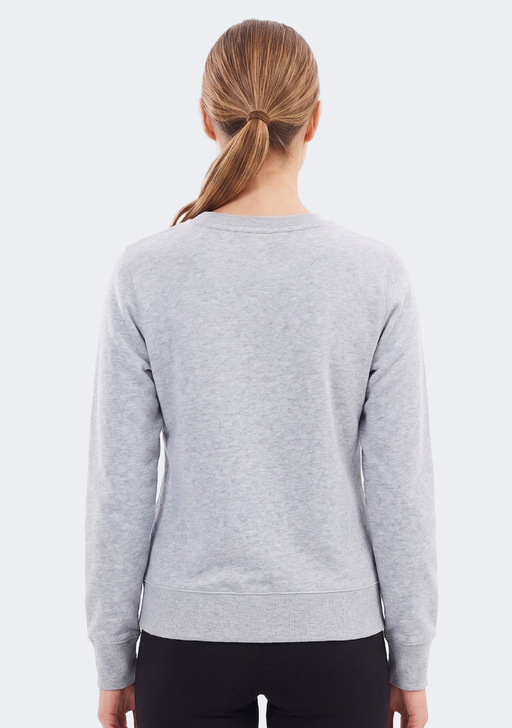 Champion Women’s Script Crew Oxford Heather