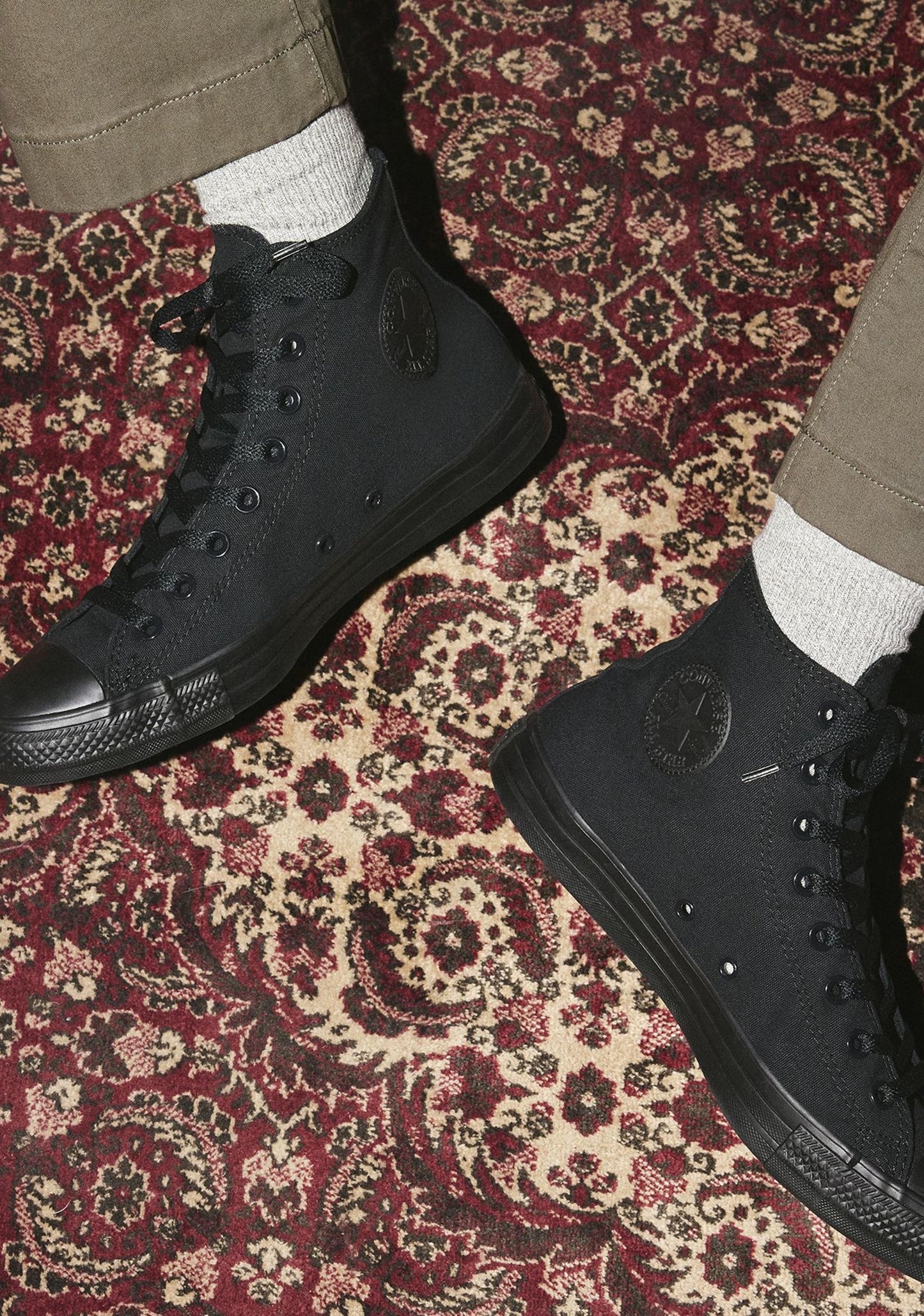 Converse Unisex Chuck Taylor All Star Hi Black Monochrome