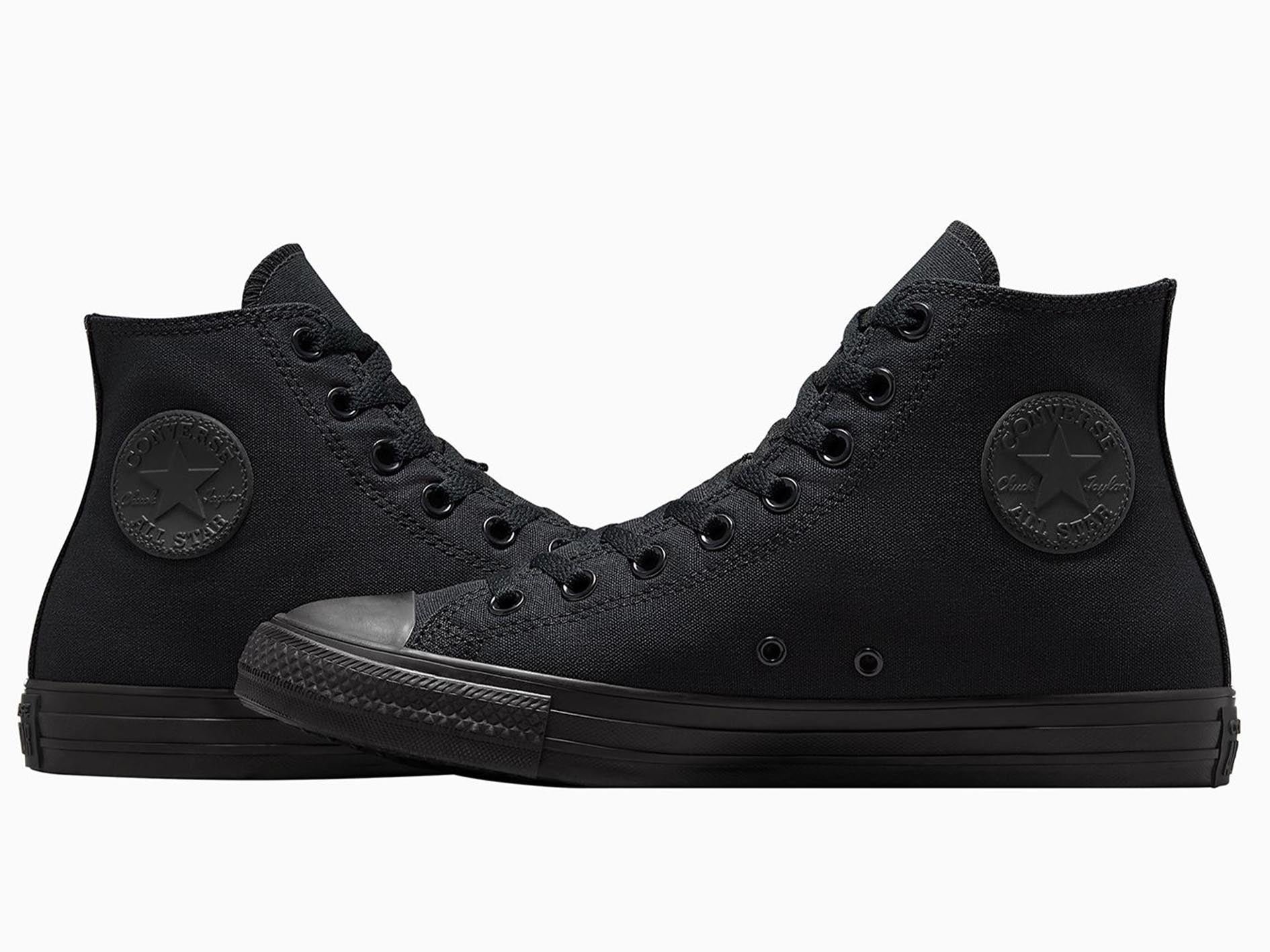 Converse Unisex Chuck Taylor All Star Hi Black Monochrome