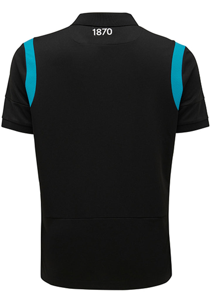 Macron Junior Port Adelaide M20 Travel Polo <br> 58542831