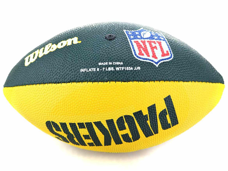 Wilson Official NFL Team Tailgate Football Green Bay Packers <br> WTF1534XBGB