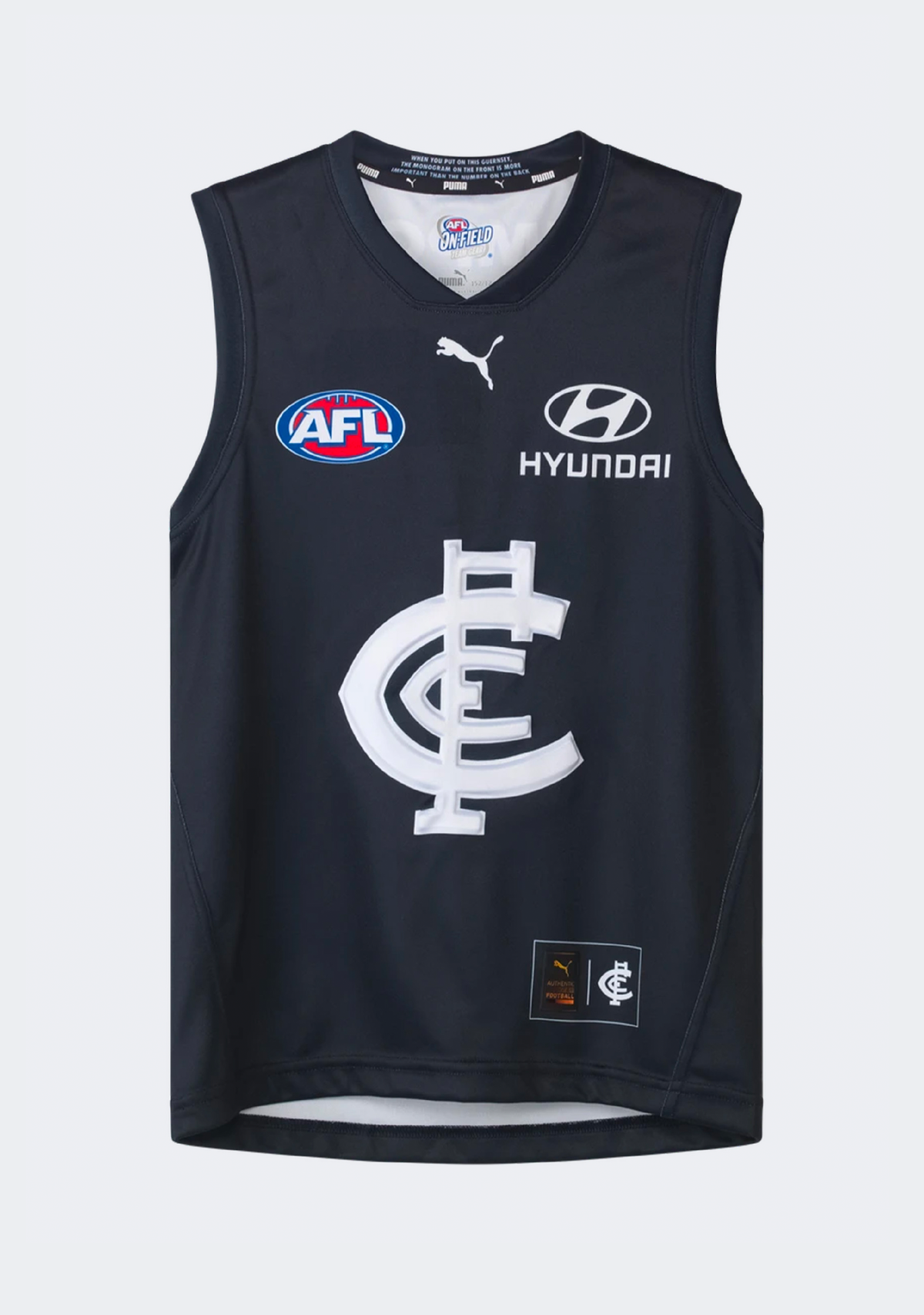 Puma Kids' Carlton Blues 2026 Home Guernsey