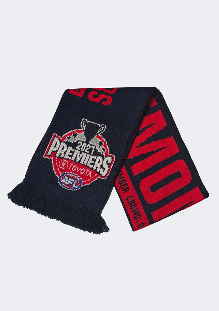 Sekem AFL Melbourne Demons Premiership Scarf 2021
