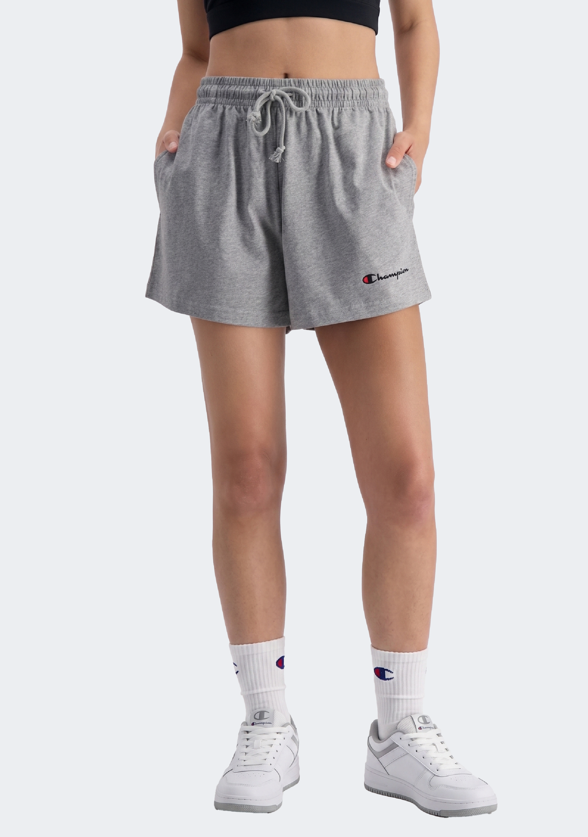 Champion Women’s Jersey Hi-Waist Script Short