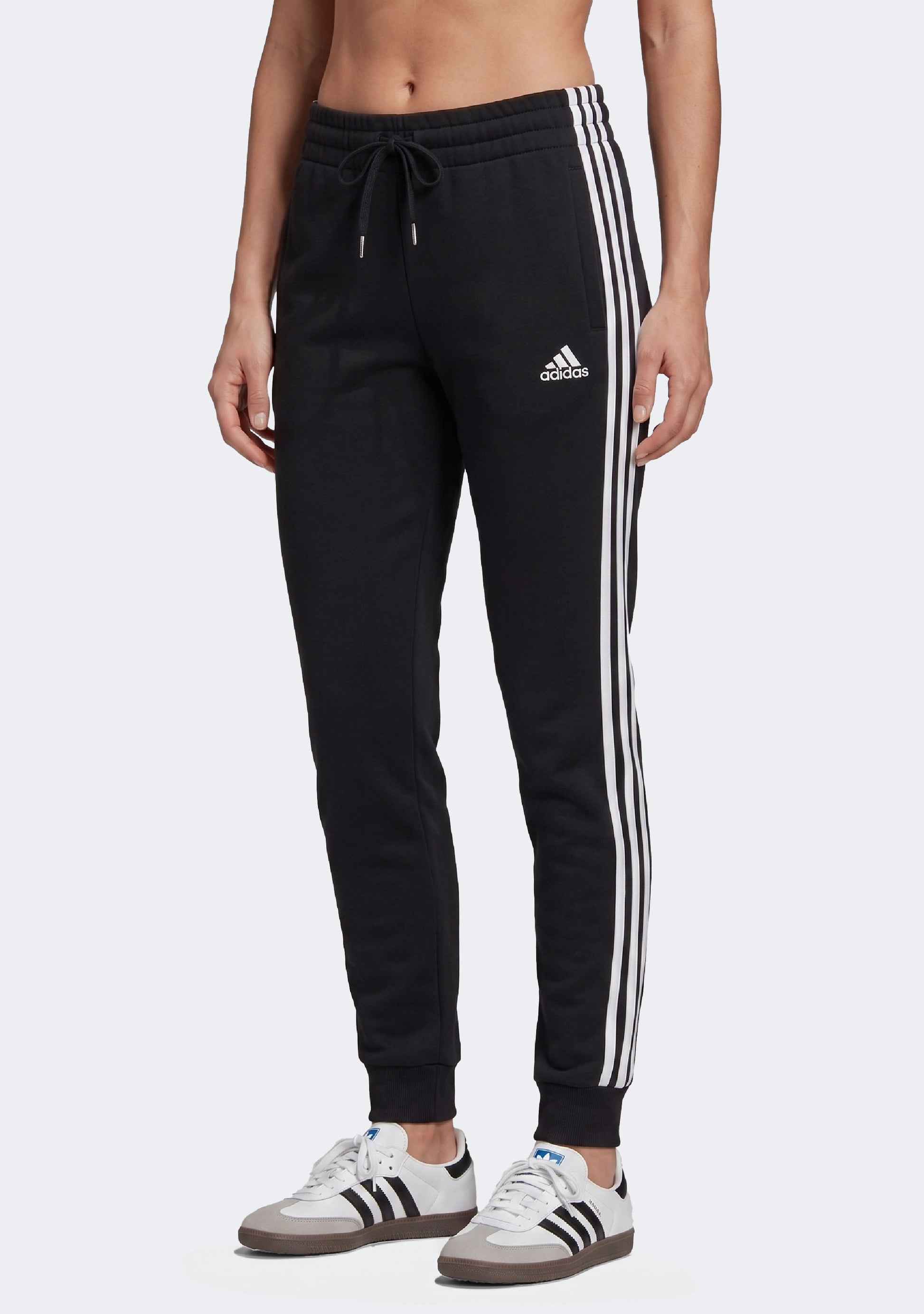 Adidas Women's Essentials French Terry 3-Stripes Pants