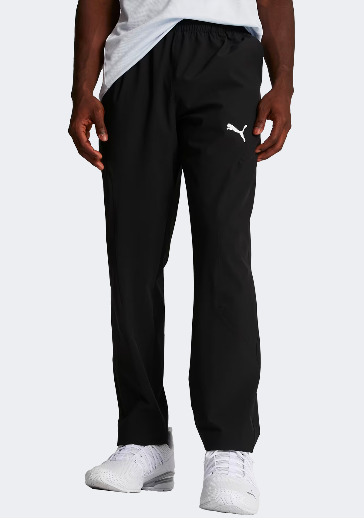 Puma Men's Active Woven Pants Open Hem