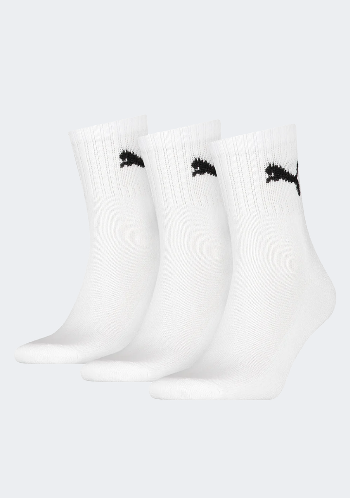 Puma Adult's Short Crew Socks (3 Pairs)