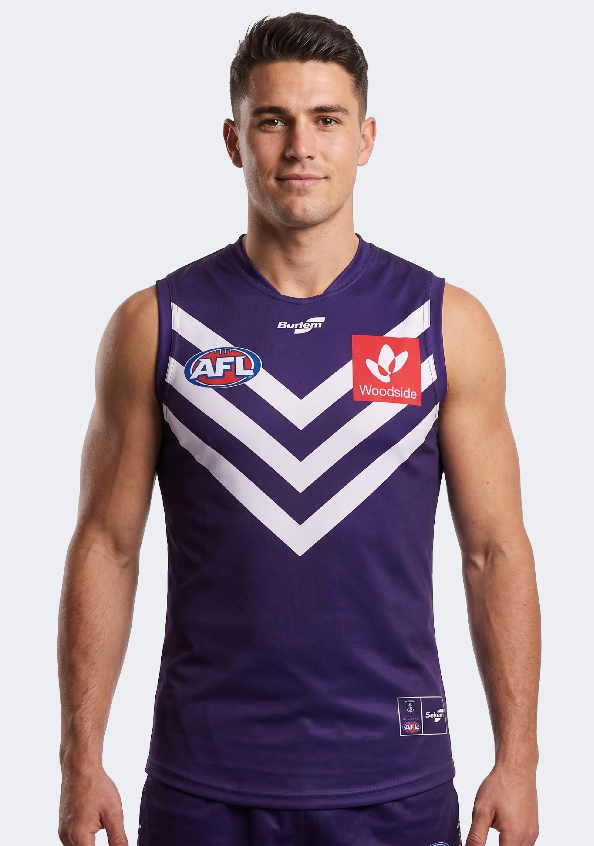 Burley Sekem Men’s Fremantle Dockers Home Replica Jumper