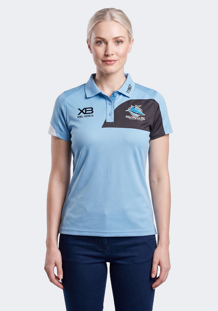 XBlades Women’s Cronulla Media Polo 19