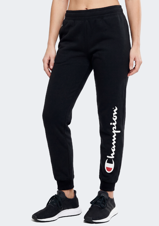 Champion Women's Script Cuff Pants Black